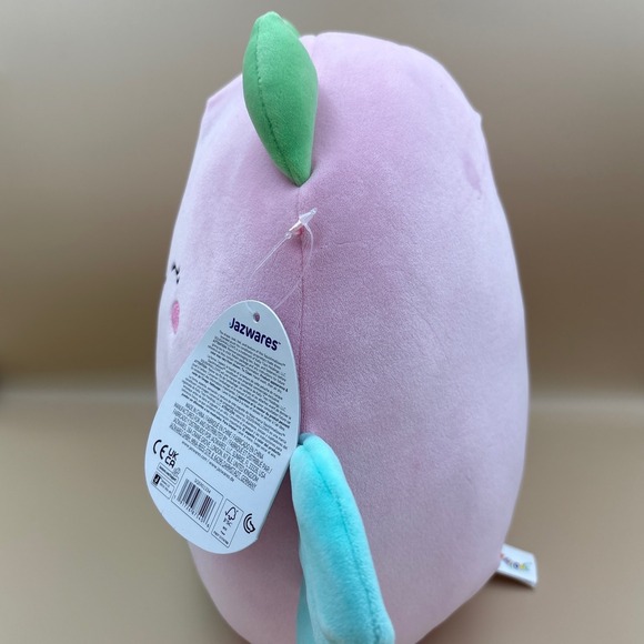 Squishmallows Lilia the Dragon 8 Inch Plush Lavender Green Pink Jazwares NWT - Picture 7 of 8